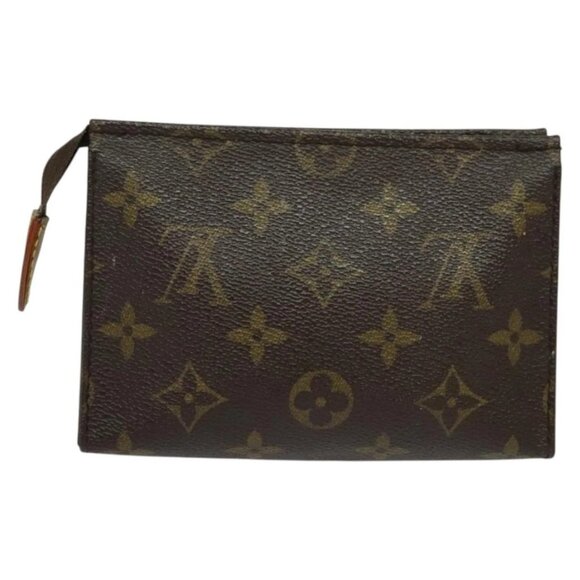 LOUIS VUITTON Monogram Posh Toilette 15 Pouch M47546 LV Auth - Picture 2 of 16